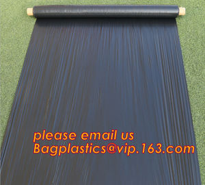 Silver Black Perforated Plastic Mulch Film with Punch Hole,biodegradable perforated plastic mulch film,Perforated plasti supplier