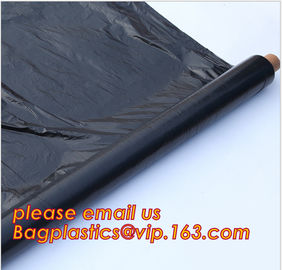 Silver Black Perforated Plastic Mulch Film with Punch Hole,biodegradable perforated plastic mulch film,Perforated plasti supplier