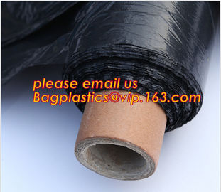 Silver Black Perforated Plastic Mulch Film with Punch Hole,biodegradable perforated plastic mulch film,Perforated plasti supplier