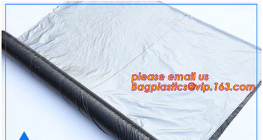 black/silver/white/blue biodegradable plastic agricultural mulch film price,20 micron white black plastic mulch film UV supplier