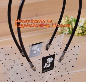 fashionable pp clear plastic gift bag for wine,Environmentally friendly PP shopping bag gift plastic toy bag,bagease pac supplier