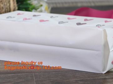 Custom Gravure Printing With Your Own Logo Plastic Shopping Bag Material LDPE/HDPE Custom Carrying Soft Loop Handle Bags supplier