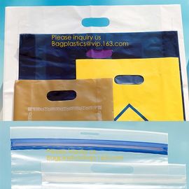 100%Eco-friendly HDPE/LDPE fashion carry bag soft loop handle plastic shopping bag,Promotion soft loop handle plastic ba supplier