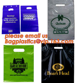 Wholesale reusable biodegradable luxury die d u cut handle cart non woven gift shopping bags with logo bagplastics bagea supplier