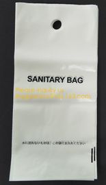 100% oxo biodegradable printed die cut handle plastic clothes bag and 50 micron clothes plastic carry packaging bag logo supplier