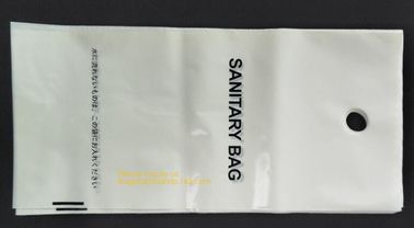 100% oxo biodegradable printed die cut handle plastic clothes bag and 50 micron clothes plastic carry packaging bag logo supplier