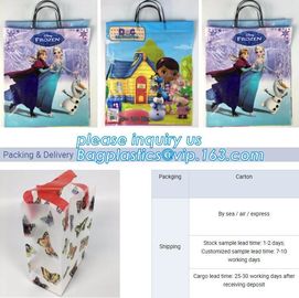 china product printing design foldable clothes plastic carry bag/custom ldpe die cut handle clothing packaging plastic b supplier