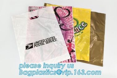 Manufacturer Custom Logo Printing soft loop handle plastic bag,promotional 100% biodegradable custom printed soft loop h supplier