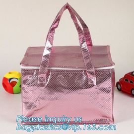 Reusable aluminium Portable Oxford Cloth Insulation lunch bag Quality Thermal cooler Disposable Office Lunch Bag PACK supplier