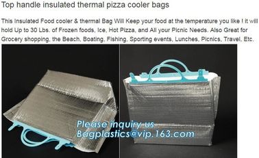 Thermal insulation lunch bag portable cooler bag insulated large capacity insulated picnic bag,thermal leak-proof ice pa supplier