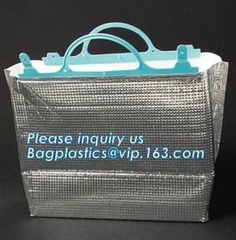 Thermal insulation lunch bag portable cooler bag insulated large capacity insulated picnic bag,thermal leak-proof ice pa supplier