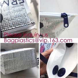 Aluminum Cooler Bag Thermal Bag,oxford cloth adjustable messenger student insulation lunch cooler bag bagplastics packa supplier