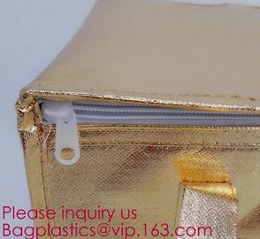 Waterproof cooler bags vehicle Insulation Cool Bag Meal Package Take-Away Lunch box Ice Pack food storage bags bagease supplier