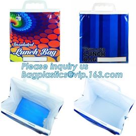 Extra large aluminum foil insulated thermal pizza delivery cooler bag,Commercial Quality aluminum foil waterproof therma supplier