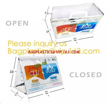 Packing Customized Insulated Aluminium Foil Cooler Bag Thermal Bag,China suppliers best aluminum foil thermal bags lunch supplier