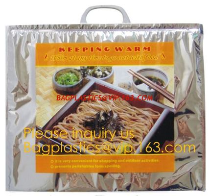 Packing Customized Insulated Aluminium Foil Cooler Bag Thermal Bag,China suppliers best aluminum foil thermal bags lunch supplier