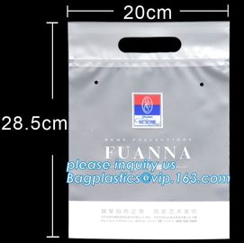 CLOTH BAGS,swimwear packaging bag/swimsuit packaging clothes plastic bag with air hole&amp;logo printing,frosted pvc bag zip supplier