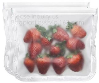 PLA compostable plastic fresh vegetables packaging bag,Custom Logo k Reusable Silicone Fresh Sandwich Cooking Bag supplier