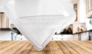 Silicone Plastic Packaging Food Zip Silicon Freezer Fresh Vegetable Storage Bags Fresh Fridge Food Preservation Bag Reus supplier