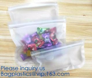 Essential housewares, Fresh Lock, Seal Fresh, Portable Reusable Food k Seal Silicone Fresh Freezer Bag For Travel supplier