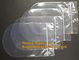 Round bottom polypropylene zip lock bag, CD bag, round reclosable bag, round reusable zip lock bag, round grip seal pack supplier