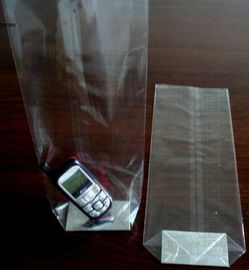 Biodegradable Self Adhesive Opp Pp Bopp Pe Square Bottom Clear Bopp Square Bottom Pp Clear Bag For Food supplier