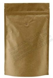 Kraft Paper Sachet Stand Up Pouch Kraft Paper Bag With Window, Sachet Kraft Stand Up Paper Pouch supplier