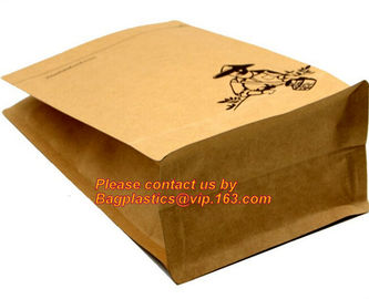 Foil Kraft Paper Bag Coconut Packaging Bags Doypack With Window, 500g 1kg 16oz customized ziplock packaging supplier