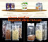 Reusable Stand Up Zipper Pouch Aluminum Foil Bags, Square Bottom Coffee Packaging Bags With Valve supplier
