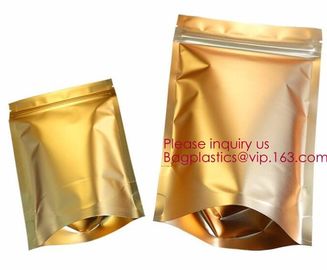 Custom Zipper Resealable Gusset Tea Flat Square Bottoms Food Grade Eight Sided Pouches Packaging Pouches supplier