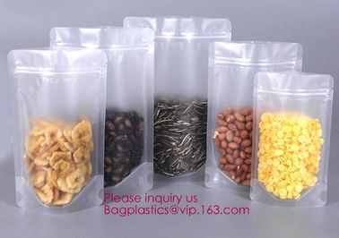 Biodegradable Stand Up Foil Zipper Bag Side Gusset Bags Square Block Flat Bottom Packaging Pouch supplier