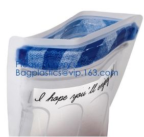 Customized Shaped Food Container Bag Mason Bottle Modeling Zippers Storage Snacks pouch bags supplier