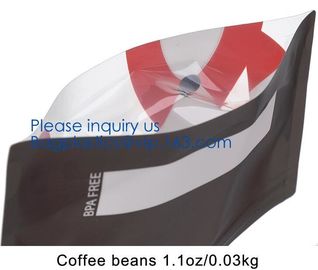 Portable Bottle Shape Self-Sealing Bag Cookies Snacks Tea Food Storage Bag Moisture-Proof Press seal pouch supplier