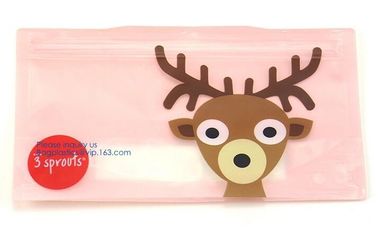 Zip lock Slider seal Top Bag Custom Packaging Zipper Printed Foil Stand Up Pouch Bag With Window supplier