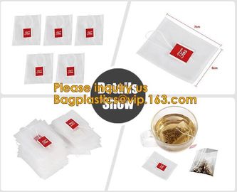 Drawstring Organic Durable Empty Tea Bag, Drawstring Cloth Cotton herbal sachet, Food Grade Kraft Paper pack supplier