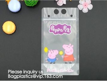 Fruit Juice Liquid Bag With Straw Stand Up Plastic Zipper Bag With Straw, Juice Disposable Beverage pouch supplier