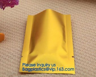 Zip Lock Bags Resealable Custom Aluminum Foil  Metalized Bag, Nylon Retort Pouch For Frozen Food Tear Notch supplier