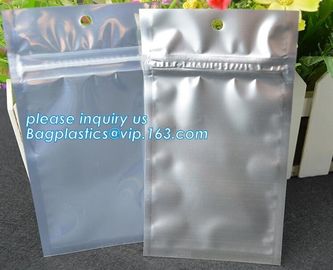 Aluminum Foil Flexible Metallized Flat Pouch Packaging Bags, Doypack chips, Resealable Mylar Stand Up Pouch supplier