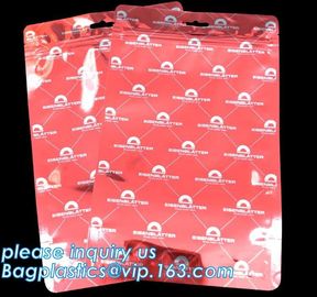 Foil Food Packaging Metallized Zipper Standing Up Pouch Bag, Foil Lined, High Barrier, Moisture Proof supplier