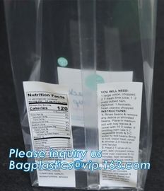 PP Packaging Square Bottom Pouch Bags, Opp Square Bottom Bag Clear Cello Cellophane Plascit Gift Bag Bagease supplier