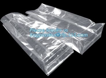 Stand up Side Gusset Clear Square Flat Bottom Bopp Cello Bag Childproof Zipper Lock Black Matte supplier