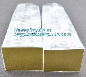 Zipper seal, zip seal, slider seal Square Block Bottom Bags With Side Gusset, Bopp Block Flat Bottom Bag supplier