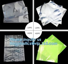 Packing Electronic PCB Static sheilding ziplock Vacuum Plastic Pouch Esd Moisture Barrier Aluminum Bag supplier