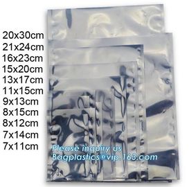 Packing Electronic PCB Static sheilding ziplock Vacuum Plastic Pouch Esd Moisture Barrier Aluminum Bag supplier