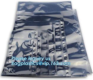 Packing Electronic PCB Static sheilding ziplock Vacuum Plastic Pouch Esd Moisture Barrier Aluminum Bag supplier