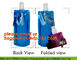 Stand Up Foldable Water Spout Pouch, Bottle Bag, Climbing Foldable liquid storage Collapsible  Drinking Bag supplier