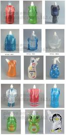 Stand Up Foldable Water Spout Pouch, Bottle Bag, Climbing Foldable liquid storage Collapsible  Drinking Bag supplier