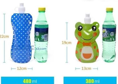 250ml-600ml Foldable Collapsible Cup Flask TPU Squeeze Running Outdoor Sports Water Bottle Bags,1L folding sports water supplier