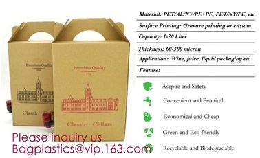 apple juice aseptic bag in box wine dispenser,wine bag in box,winebag,Laminated bag in box wine dispenser bagease pack supplier