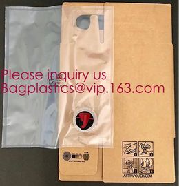 2L 3L 5L plastic valve wine bag in box water dispenser laminated aluminum bib bag in box wine dispenser bag bagease pack supplier